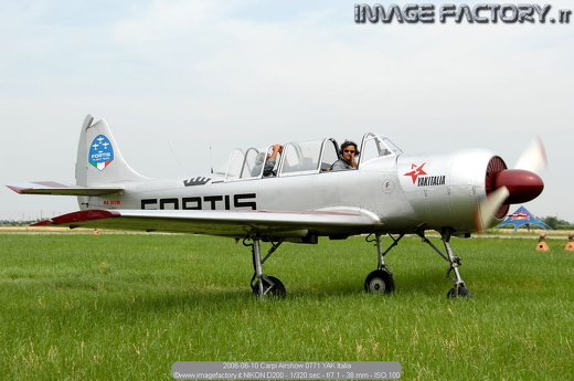 2006-06-10 Carpi Airshow 0771 YAK Italia